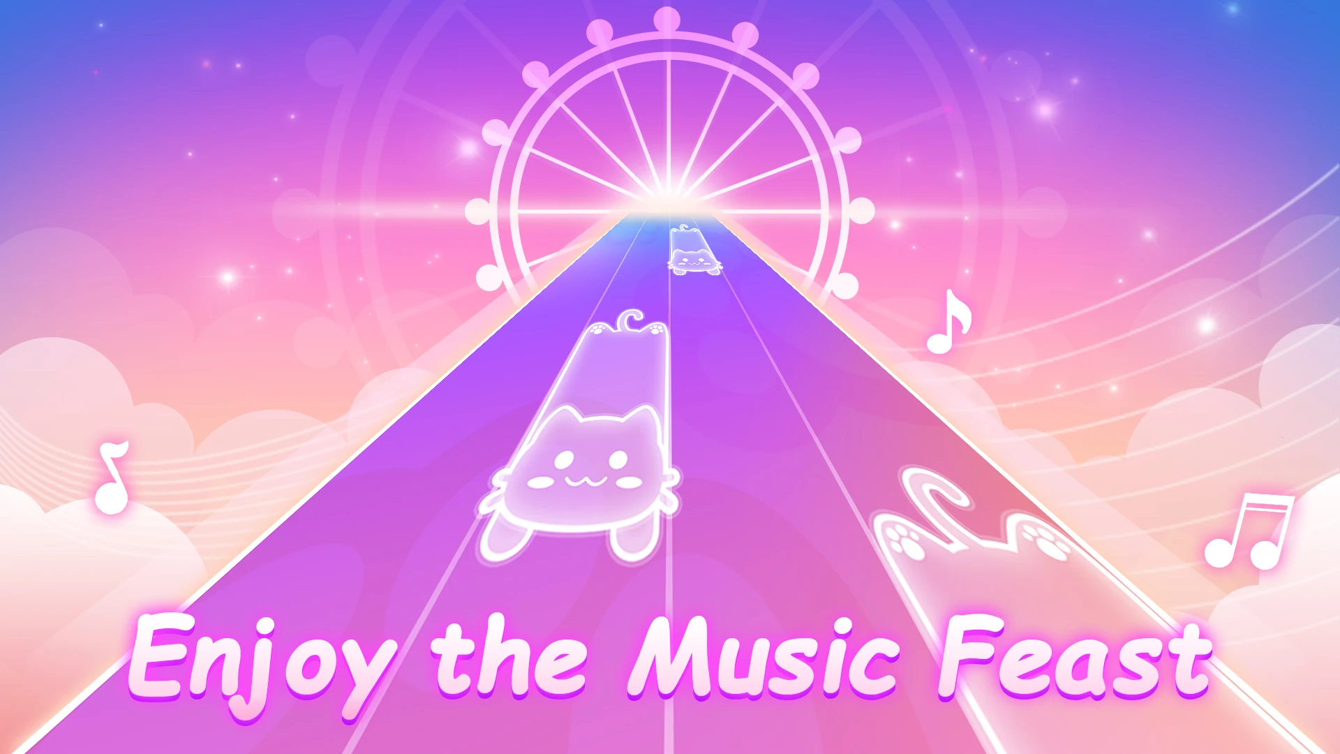 Dreameow Tiles: Rhythm Cat screenshot