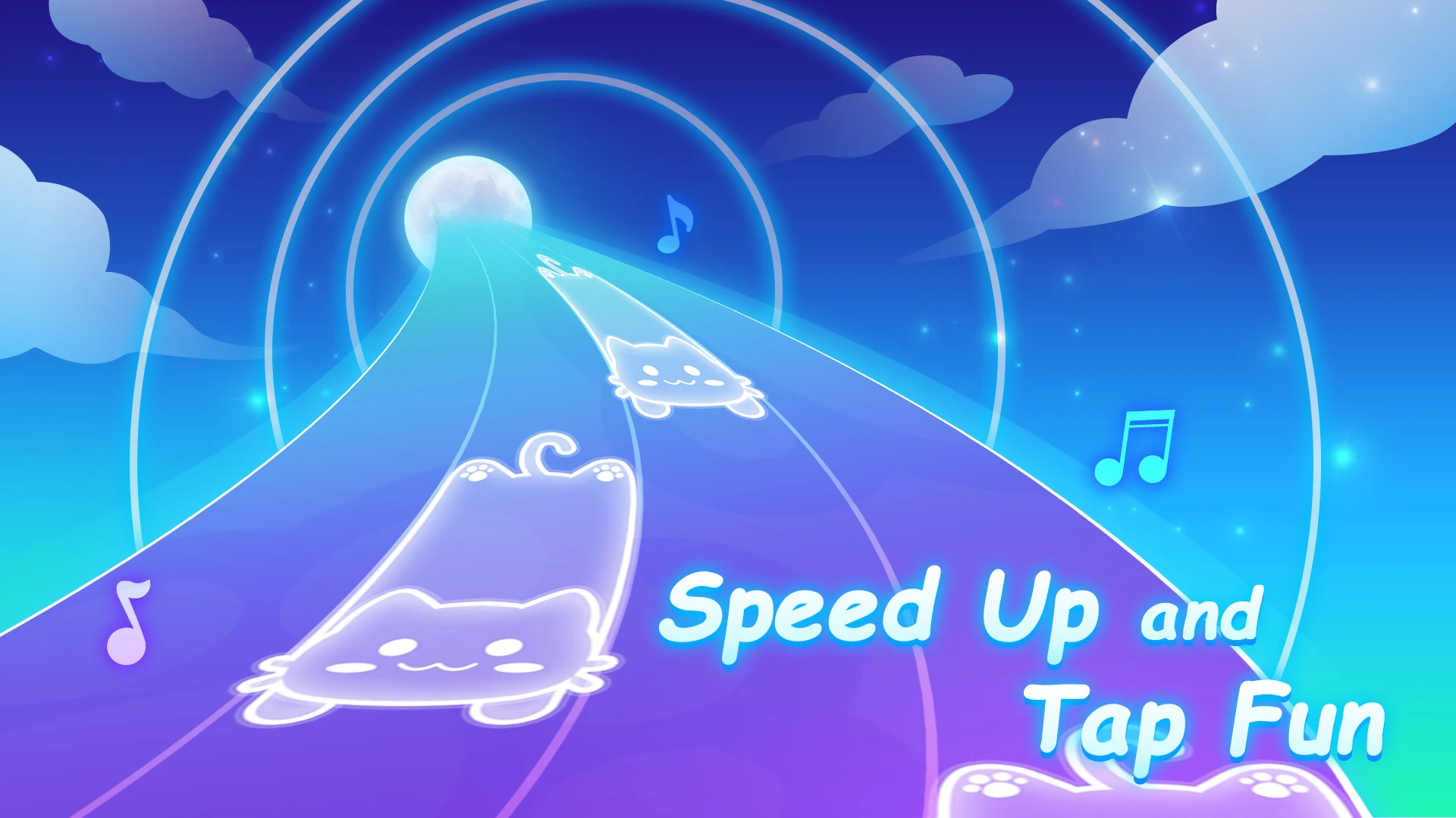 Dreameow Tiles: Rhythm Cat screenshot