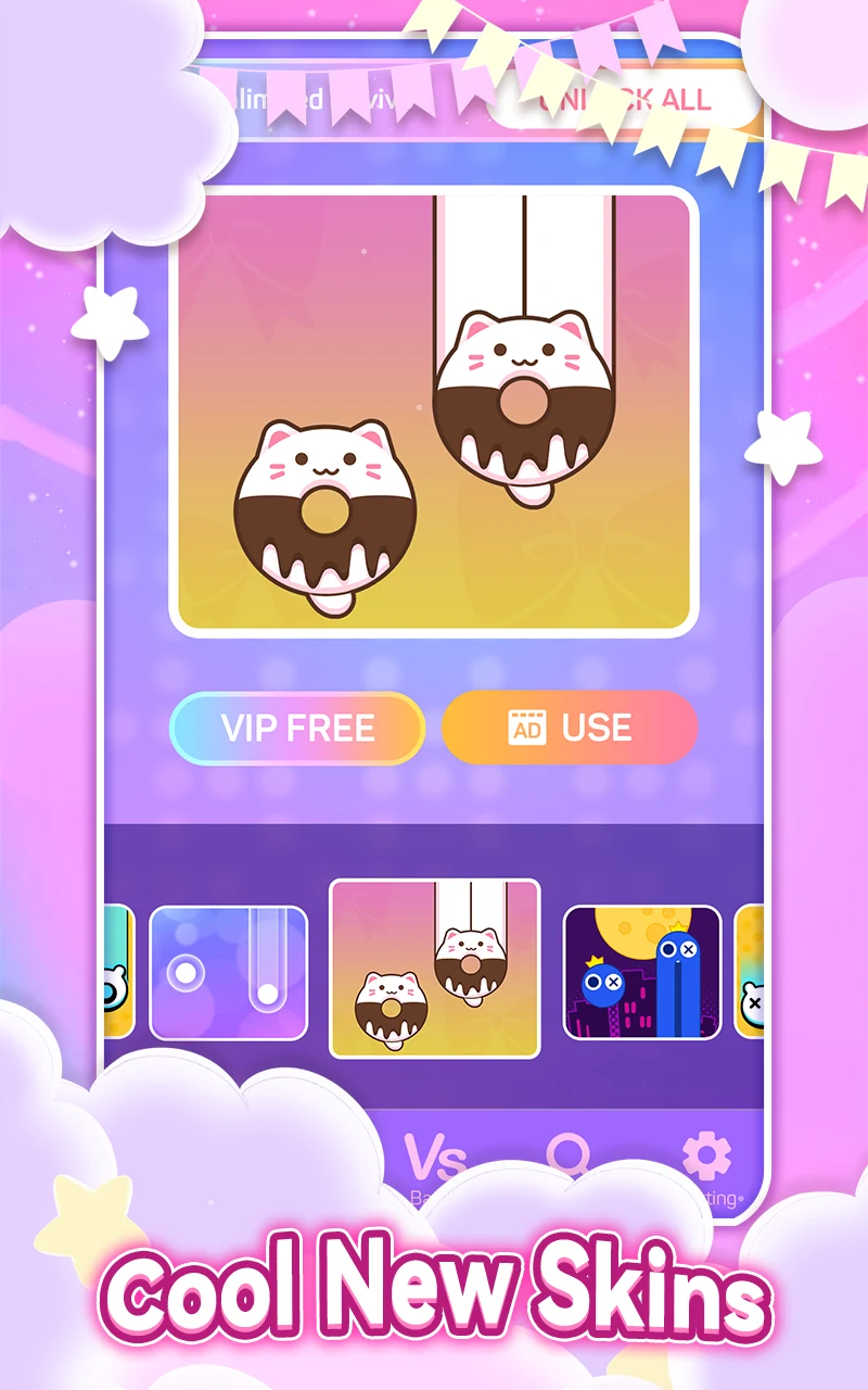 Dreameow Tiles: Rhythm Cat screenshot